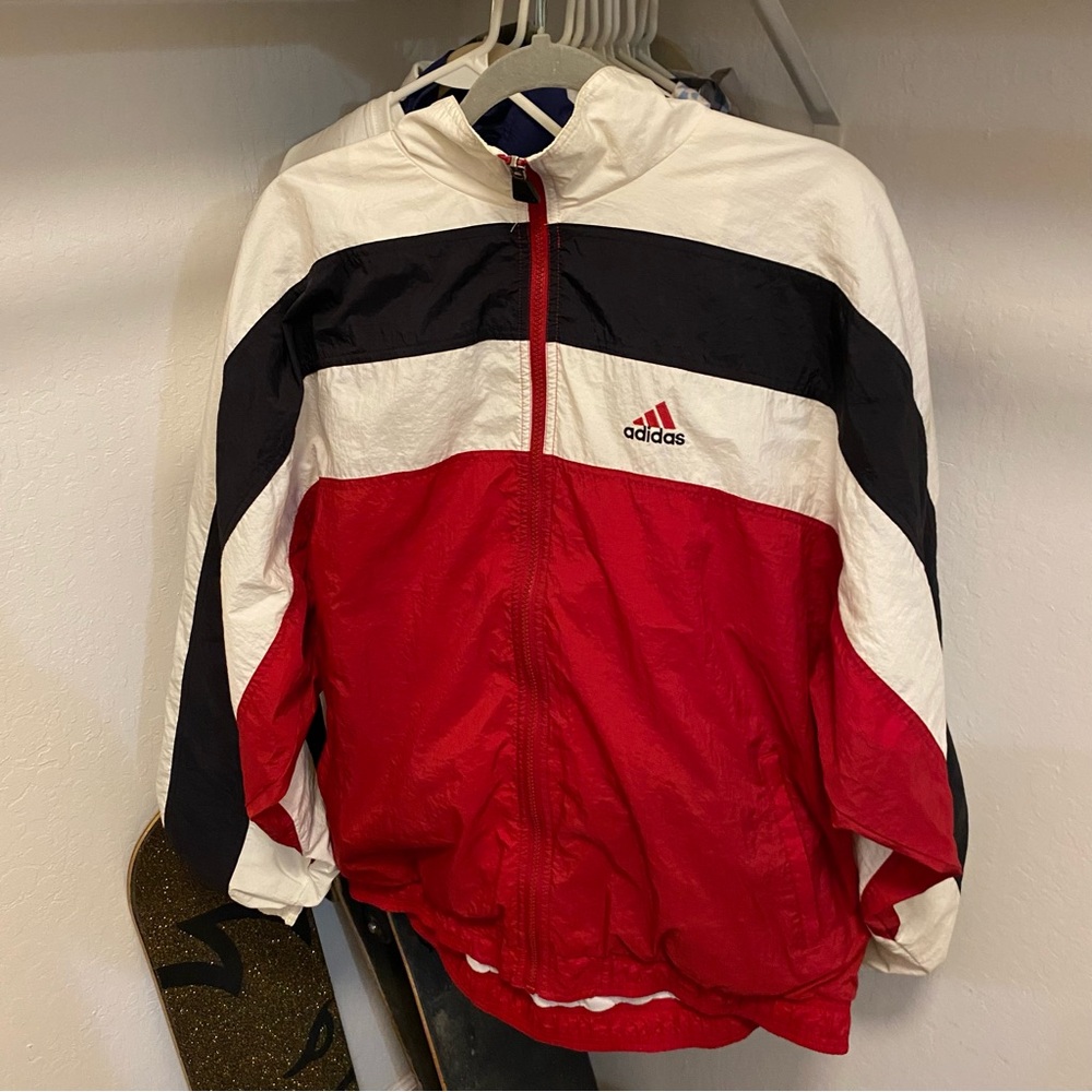 Adidas vintage windbreaker